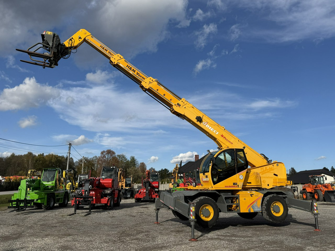 Dieci 2145 Pegasus HVL155 TL10 ROTO Ładowarka Teleskopowa Obrotowa - Τηλεσκοπικός φορτωτής: φωτογραφία 1 Dieci 2145 Pegasus HVL155 TL10 ROTO Ładowarka Teleskopowa Obrotowa - Τηλεσκοπικός φορτωτής: φωτογραφία 1