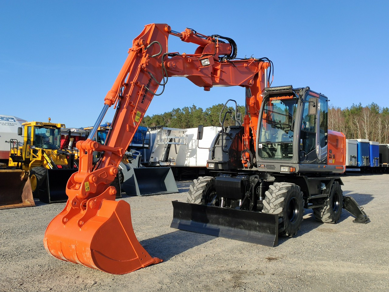Hitachi ZX140 Koparka Kołowa - Τροχοφόρος εκσκαφέας: φωτογραφία 4 Hitachi ZX140 Koparka Kołowa - Τροχοφόρος εκσκαφέας: φωτογραφία 4