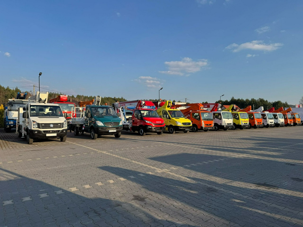 Φορτηγό με εναέρια πλατφόρμα Iveco Daily 55S17W 4x4 Zwyżka 19m Versalift Lat 55 TB Time France: φωτογραφία 32