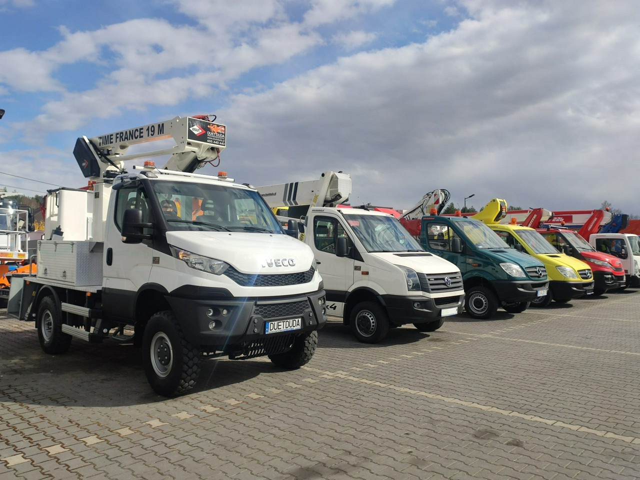 Φορτηγό με εναέρια πλατφόρμα Iveco Daily 55S17W 4x4 Zwyżka 19m Versalift Lat 55 TB Time France: φωτογραφία 27