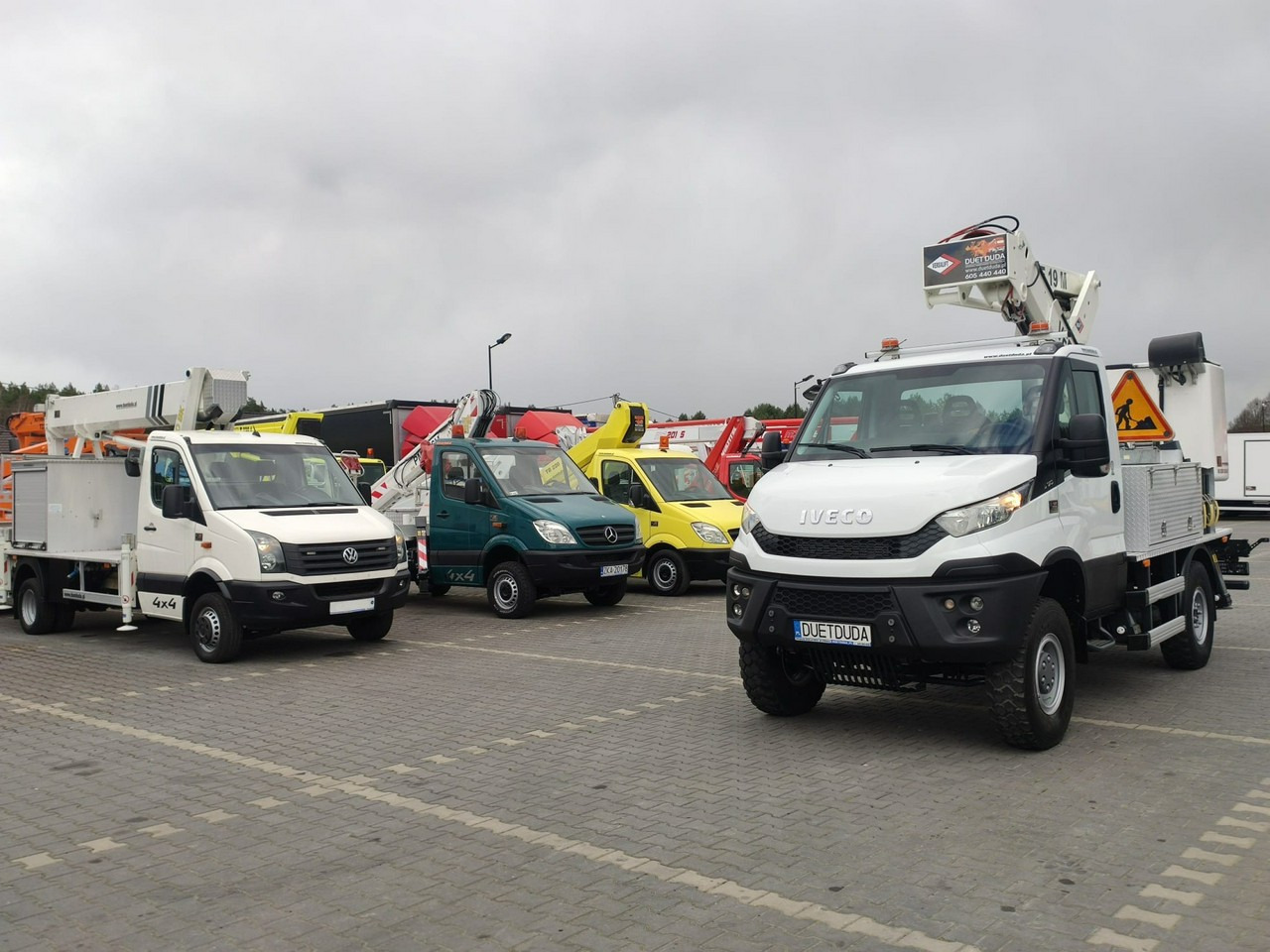 Φορτηγό με εναέρια πλατφόρμα Iveco Daily 55S17W 4x4 Zwyżka 19m Versalift Lat 55 TB Time France: φωτογραφία 9