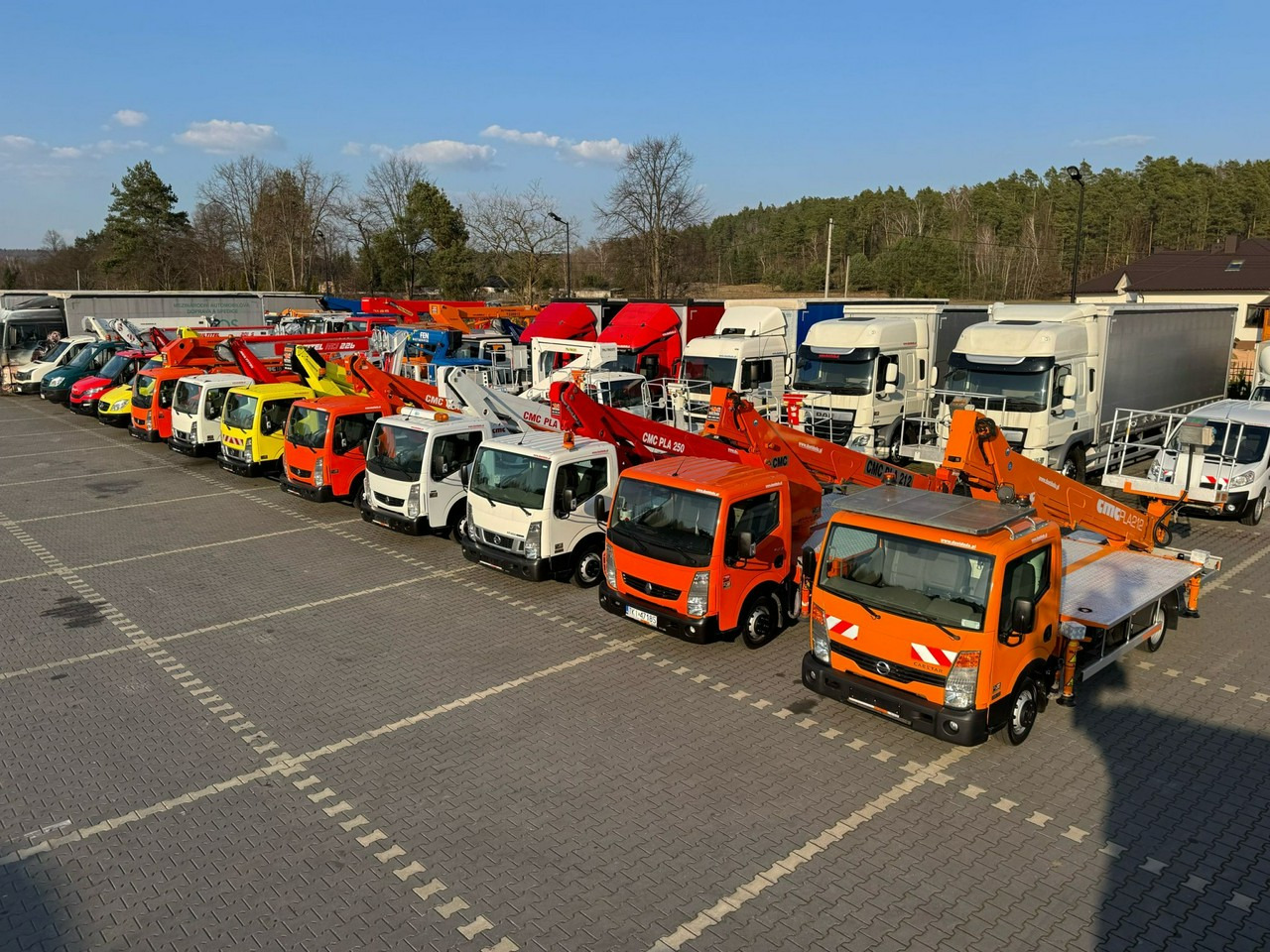 Φορτηγό με εναέρια πλατφόρμα Iveco Daily 55S17W 4x4 Zwyżka 19m Versalift Lat 55 TB Time France: φωτογραφία 42