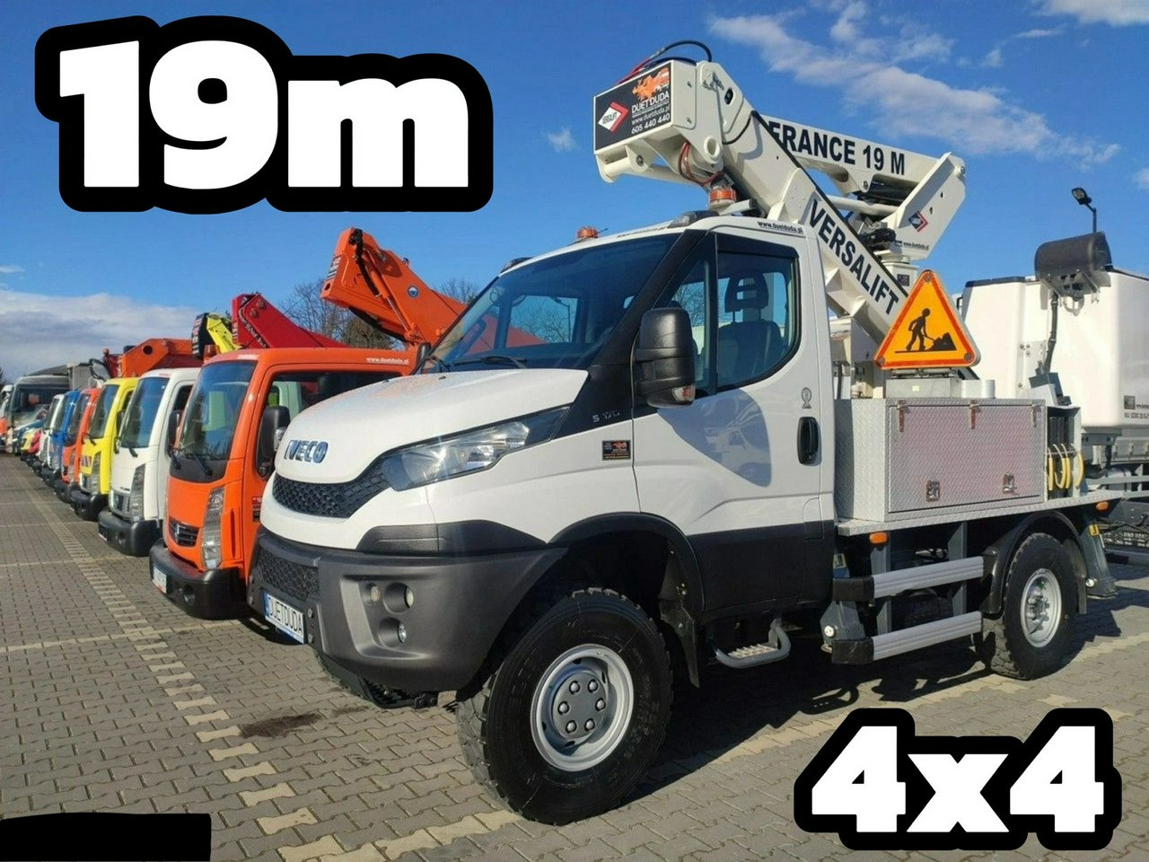 Φορτηγό με εναέρια πλατφόρμα Iveco Daily 55S17W 4x4 Zwyżka 19m Versalift Lat 55 TB Time France: φωτογραφία 1