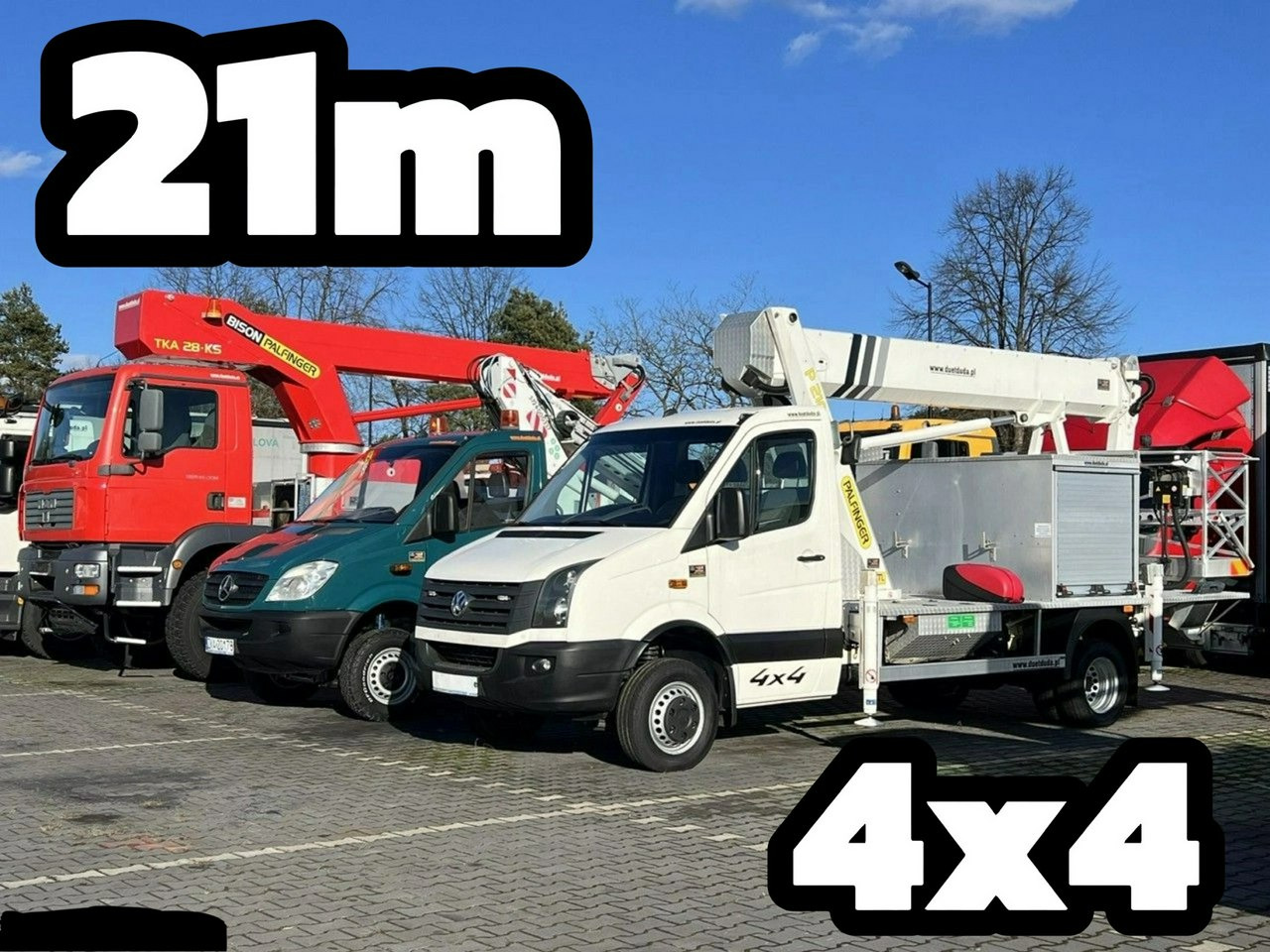 Iveco Volkswagen Crafter 4x4 Zwyżka 21m Palfinger P210BK JIP-Ogon udt - Φορτηγό με εναέρια πλατφόρμα: φωτογραφία 1 Iveco Volkswagen Crafter 4x4 Zwyżka 21m Palfinger P210BK JIP-Ogon udt - Φορτηγό με εναέρια πλατφόρμα: φωτογραφία 1
