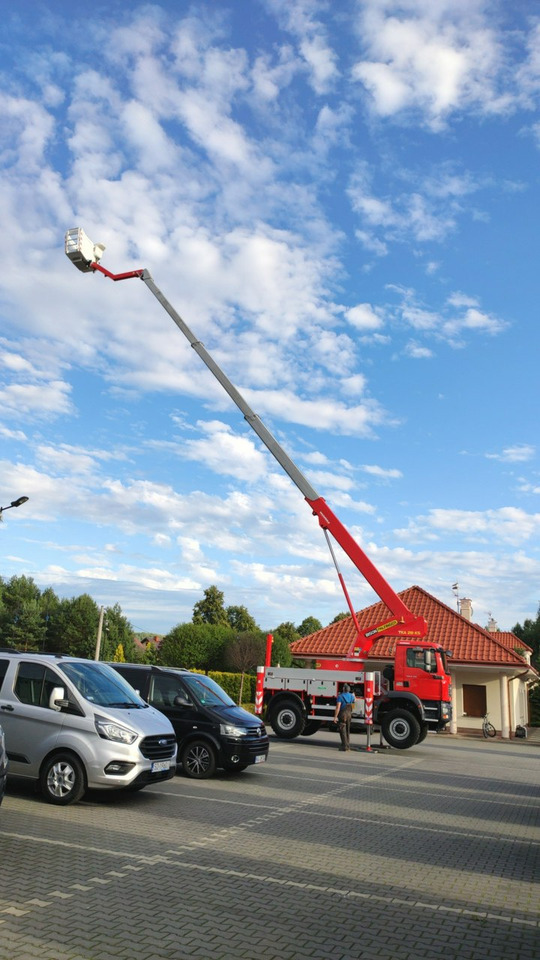 Φορτηγό με εναέρια πλατφόρμα MAN TGM 18.280 4x4 Zwyżka Bison Palfinger TKA 28 Podnośnik Koszowy: φωτογραφία 33 Φορτηγό με εναέρια πλατφόρμα MAN TGM 18.280 4x4 Zwyżka Bison Palfinger TKA 28 Podnośnik Koszowy: φωτογραφία 33