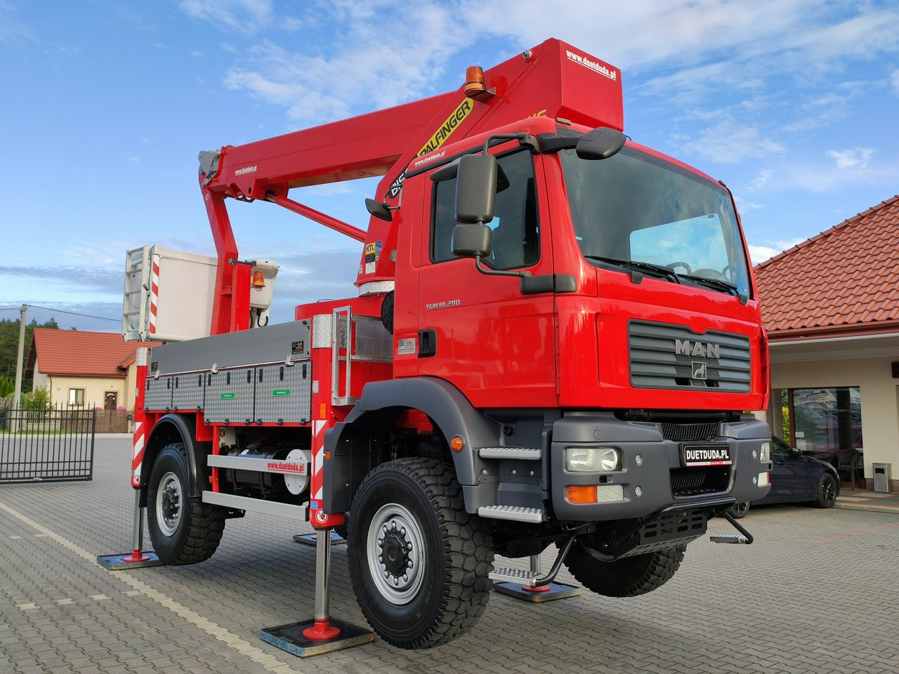 Φορτηγό με εναέρια πλατφόρμα MAN TGM 18.280 4x4 Zwyżka Bison Palfinger TKA 28 Podnośnik Koszowy: φωτογραφία 34 Φορτηγό με εναέρια πλατφόρμα MAN TGM 18.280 4x4 Zwyżka Bison Palfinger TKA 28 Podnośnik Koszowy: φωτογραφία 34