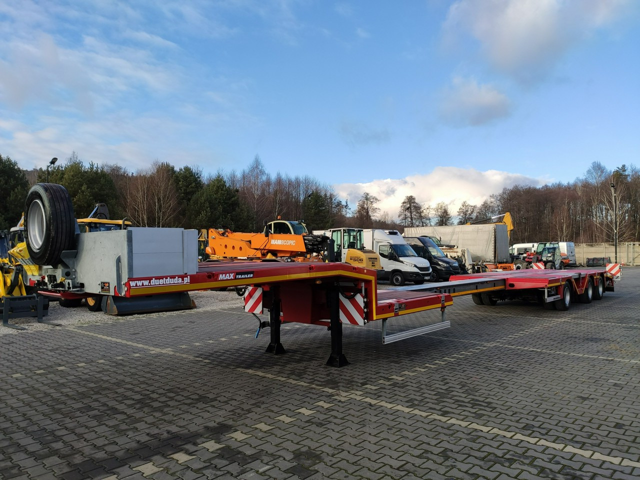 Leasing MAX Trailer 3-Osie Oś skrętna Oś Podnoszona Nooteboom MAX Trailer 3-Osie Oś skrętna Oś Podnoszona Nooteboom: φωτογραφία 44