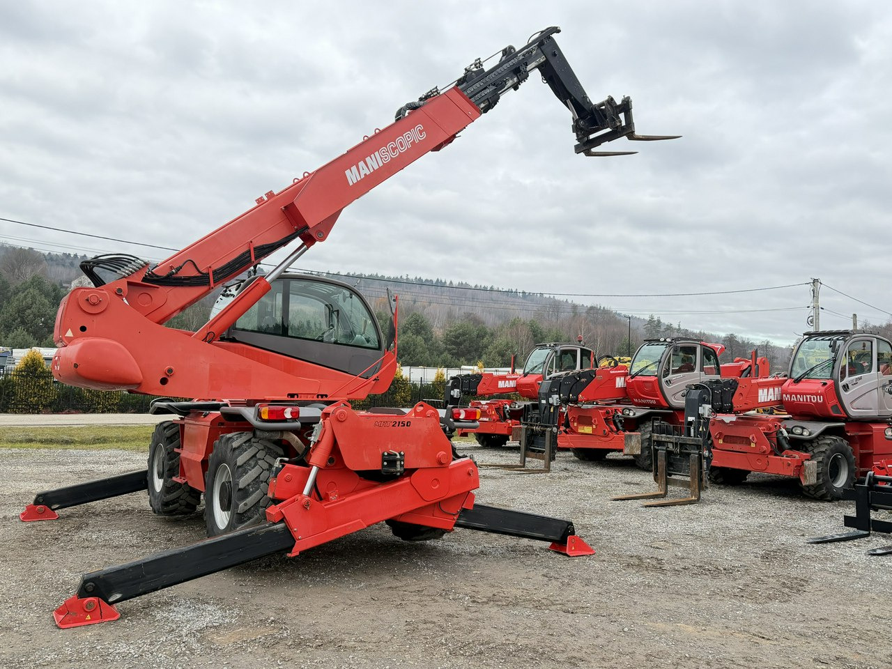 Τηλεσκοπικός φορτωτής Manitou MRT 2150 ROTO Ładowarka Teleskopowa Obrotowa: φωτογραφία 15 Τηλεσκοπικός φορτωτής Manitou MRT 2150 ROTO Ładowarka Teleskopowa Obrotowa: φωτογραφία 15