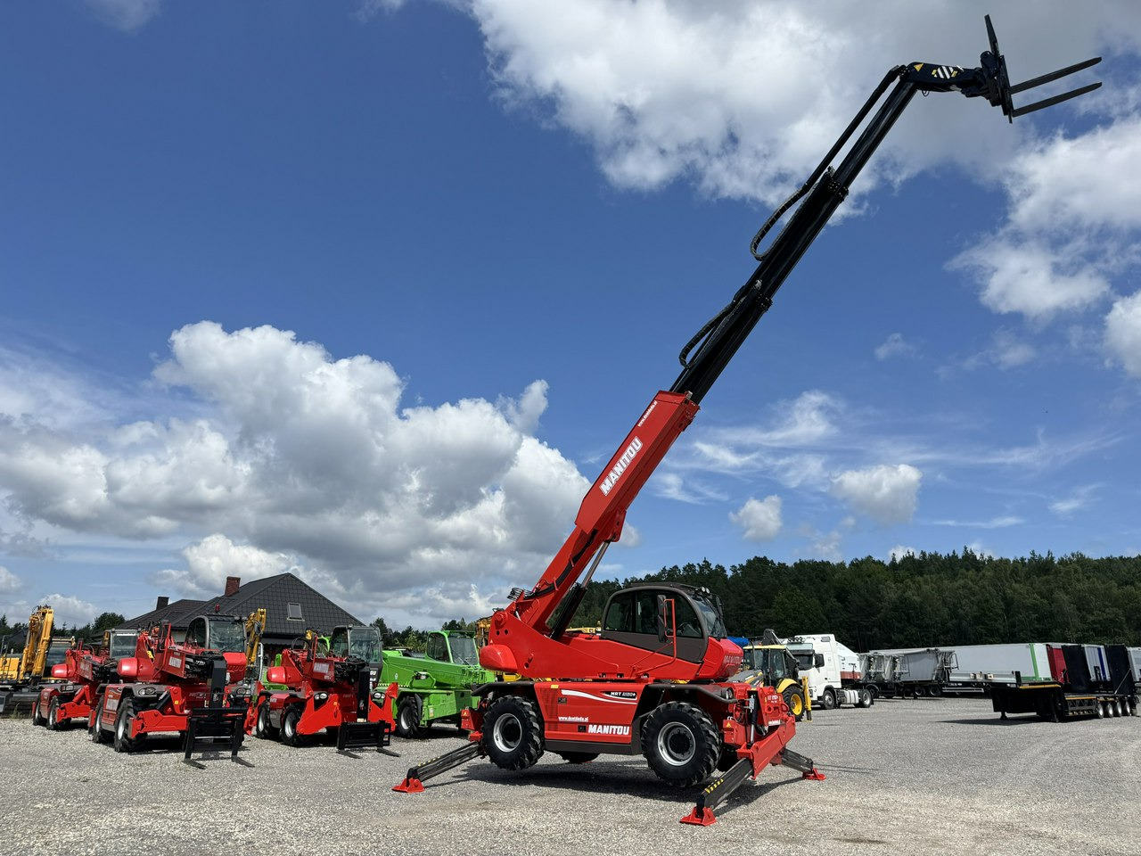 Manitou MRT 2150 + ROTO Ładowarka Teleskopowa Obrotowa - Τηλεσκοπικός φορτωτής: φωτογραφία 1 Manitou MRT 2150 + ROTO Ładowarka Teleskopowa Obrotowa - Τηλεσκοπικός φορτωτής: φωτογραφία 1