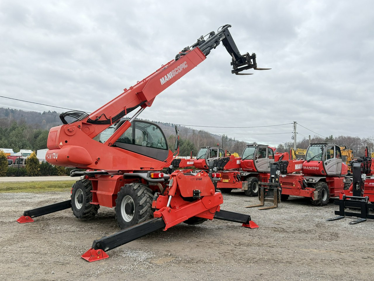Τηλεσκοπικός φορτωτής Manitou MRT 2150 ROTO Ładowarka Teleskopowa Obrotowa: φωτογραφία 13 Τηλεσκοπικός φορτωτής Manitou MRT 2150 ROTO Ładowarka Teleskopowa Obrotowa: φωτογραφία 13