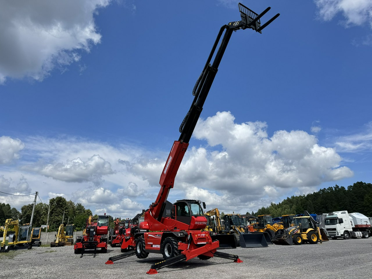 Manitou MRT 2150 + ROTO Ładowarka Teleskopowa Obrotowa - Τηλεσκοπικός φορτωτής: φωτογραφία 3 Manitou MRT 2150 + ROTO Ładowarka Teleskopowa Obrotowa - Τηλεσκοπικός φορτωτής: φωτογραφία 3