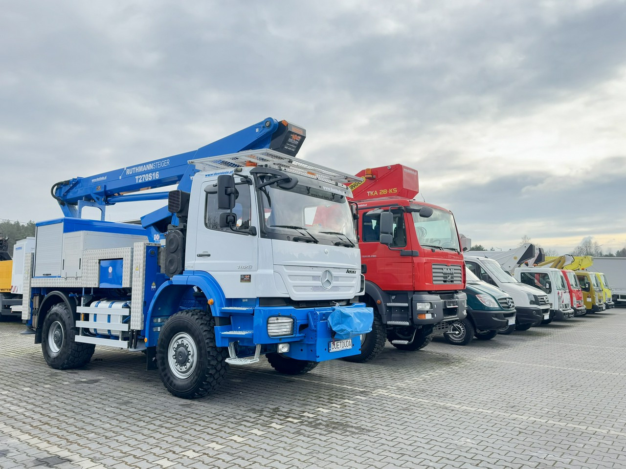Mercedes AXOR 1829 4x4 Zwyżka RUTHMANN STEIGER T270S16 Podnośnik Koszowy - Φορτηγό με εναέρια πλατφόρμα: φωτογραφία 5 Mercedes AXOR 1829 4x4 Zwyżka RUTHMANN STEIGER T270S16 Podnośnik Koszowy - Φορτηγό με εναέρια πλατφόρμα: φωτογραφία 5
