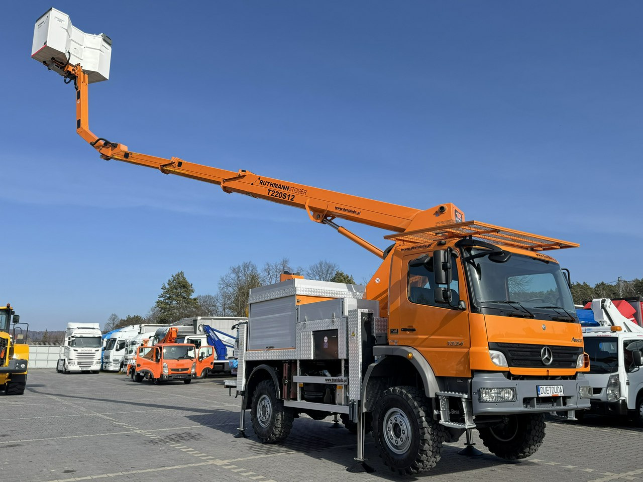 Mercedes Atego 1324 4x4 Zwyżka RUTHMANN STEIGER T220S12 Podnośnik Koszowy - Φορτηγό με εναέρια πλατφόρμα: φωτογραφία 2 Mercedes Atego 1324 4x4 Zwyżka RUTHMANN STEIGER T220S12 Podnośnik Koszowy - Φορτηγό με εναέρια πλατφόρμα: φωτογραφία 2