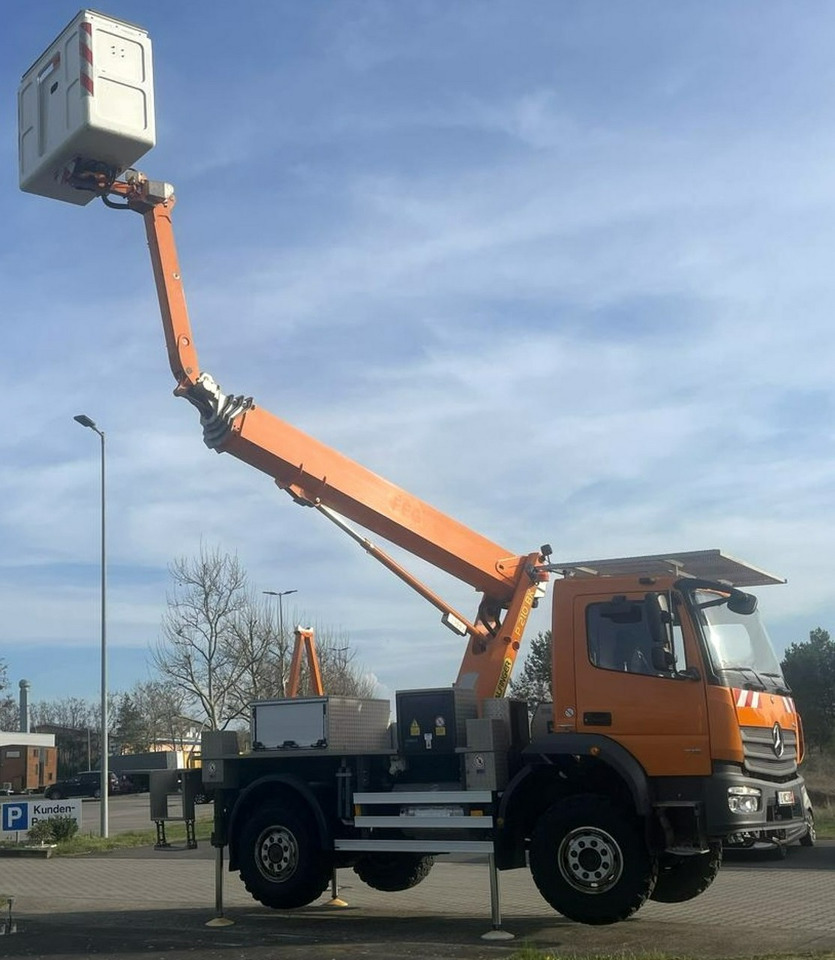 Mercedes Atego 718 E6 4x4 Zwyżka PALFINGER P210 BK Podnośnik Koszowy - Φορτηγό με εναέρια πλατφόρμα: φωτογραφία 3 Mercedes Atego 718 E6 4x4 Zwyżka PALFINGER P210 BK Podnośnik Koszowy - Φορτηγό με εναέρια πλατφόρμα: φωτογραφία 3