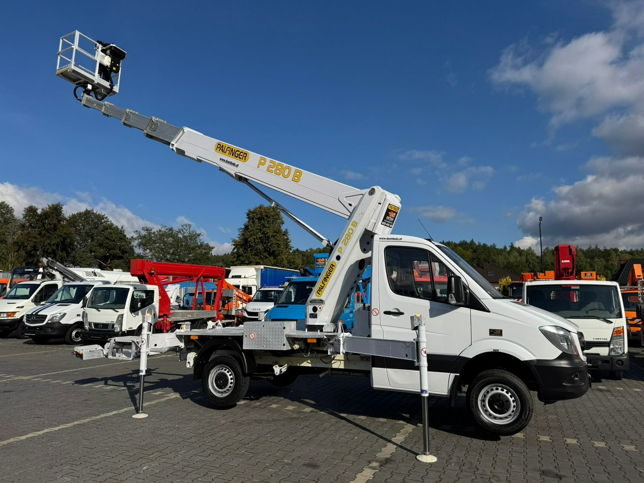 Mercedes Sprinter Zwyżka Podnośnik Koszowy PALFINGER P280 B UDT - Φορτηγό με εναέρια πλατφόρμα: φωτογραφία 5 Mercedes Sprinter Zwyżka Podnośnik Koszowy PALFINGER P280 B UDT - Φορτηγό με εναέρια πλατφόρμα: φωτογραφία 5