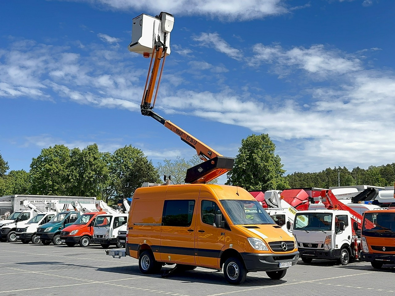 Mercedes Sprinter Zwyżka Podnośnik Koszowy VERSALIFT KLUBB ET-36-LF UDT - Φορτηγό με εναέρια πλατφόρμα: φωτογραφία 1 Mercedes Sprinter Zwyżka Podnośnik Koszowy VERSALIFT KLUBB ET-36-LF UDT - Φορτηγό με εναέρια πλατφόρμα: φωτογραφία 1