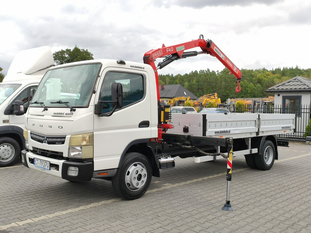 Mitsubishi Canter Fuso 7C15 3.0/150KM HDS FASSI F40 UNIKAT Super Stan !!! - Φορτηγό με ανοιχτή καρότσα, Φορτηγό με γερανό: φωτογραφία 2 Mitsubishi Canter Fuso 7C15 3.0/150KM HDS FASSI F40 UNIKAT Super Stan !!! - Φορτηγό με ανοιχτή καρότσα, Φορτηγό με γερανό: φωτογραφία 2