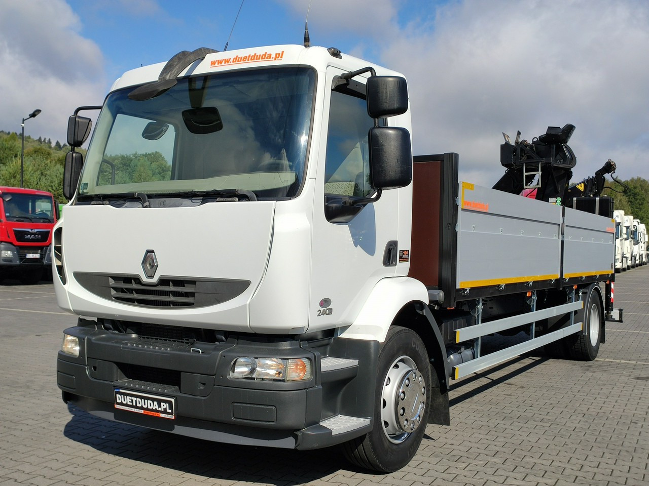 Renault Midlum 180.240DXI + HDS HYVA HB170E2 Udzwig 3.6Tony - Φορτηγό με ανοιχτή καρότσα, Φορτηγό με γερανό: φωτογραφία 5 Renault Midlum 180.240DXI + HDS HYVA HB170E2 Udzwig 3.6Tony - Φορτηγό με ανοιχτή καρότσα, Φορτηγό με γερανό: φωτογραφία 5