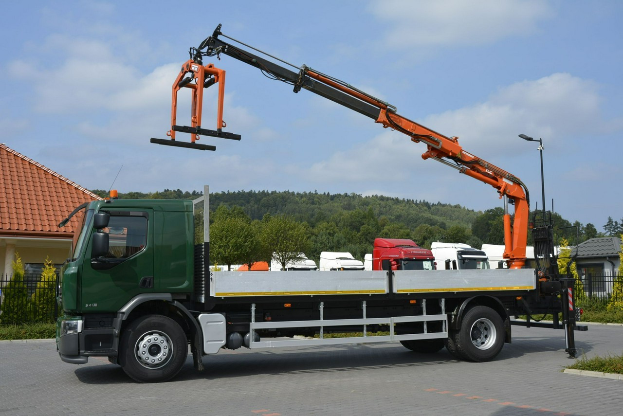 Renault Premium 180.240DXI długość Skrzyni-6.820cm + HDS TEREX TLC 92.2 - Φορτηγό με ανοιχτή καρότσα, Φορτηγό με γερανό: φωτογραφία 3 Renault Premium 180.240DXI długość Skrzyni-6.820cm + HDS TEREX TLC 92.2 - Φορτηγό με ανοιχτή καρότσα, Φορτηγό με γερανό: φωτογραφία 3