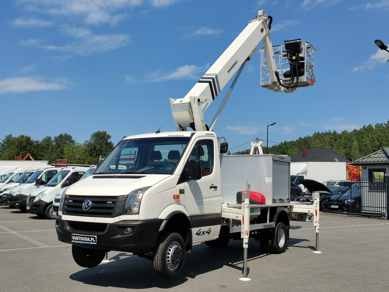 Volkswagen Crafter - Φορτηγό με εναέρια πλατφόρμα: φωτογραφία 5 Volkswagen Crafter - Φορτηγό με εναέρια πλατφόρμα: φωτογραφία 5
