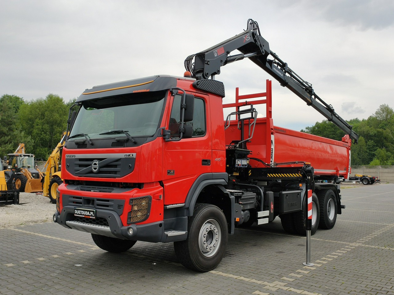 Volvo FMX 410 6x4 13L HDS Radiowy Hydroburta - Φορτηγό ανατρεπόμενο, Φορτηγό με γερανό: φωτογραφία 1 Volvo FMX 410 6x4 13L HDS Radiowy Hydroburta - Φορτηγό ανατρεπόμενο, Φορτηγό με γερανό: φωτογραφία 1