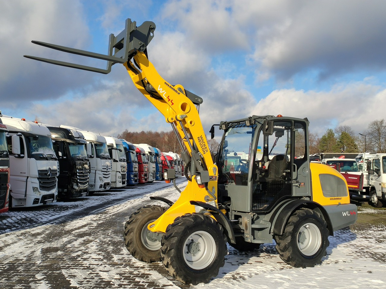 Wacker Neuson WL 44 Łyżka krokodyl+widły Super Stan !!! - Ελαστιχοφόρος φορτωτής: φωτογραφία 1 Wacker Neuson WL 44 Łyżka krokodyl+widły Super Stan !!! - Ελαστιχοφόρος φορτωτής: φωτογραφία 1