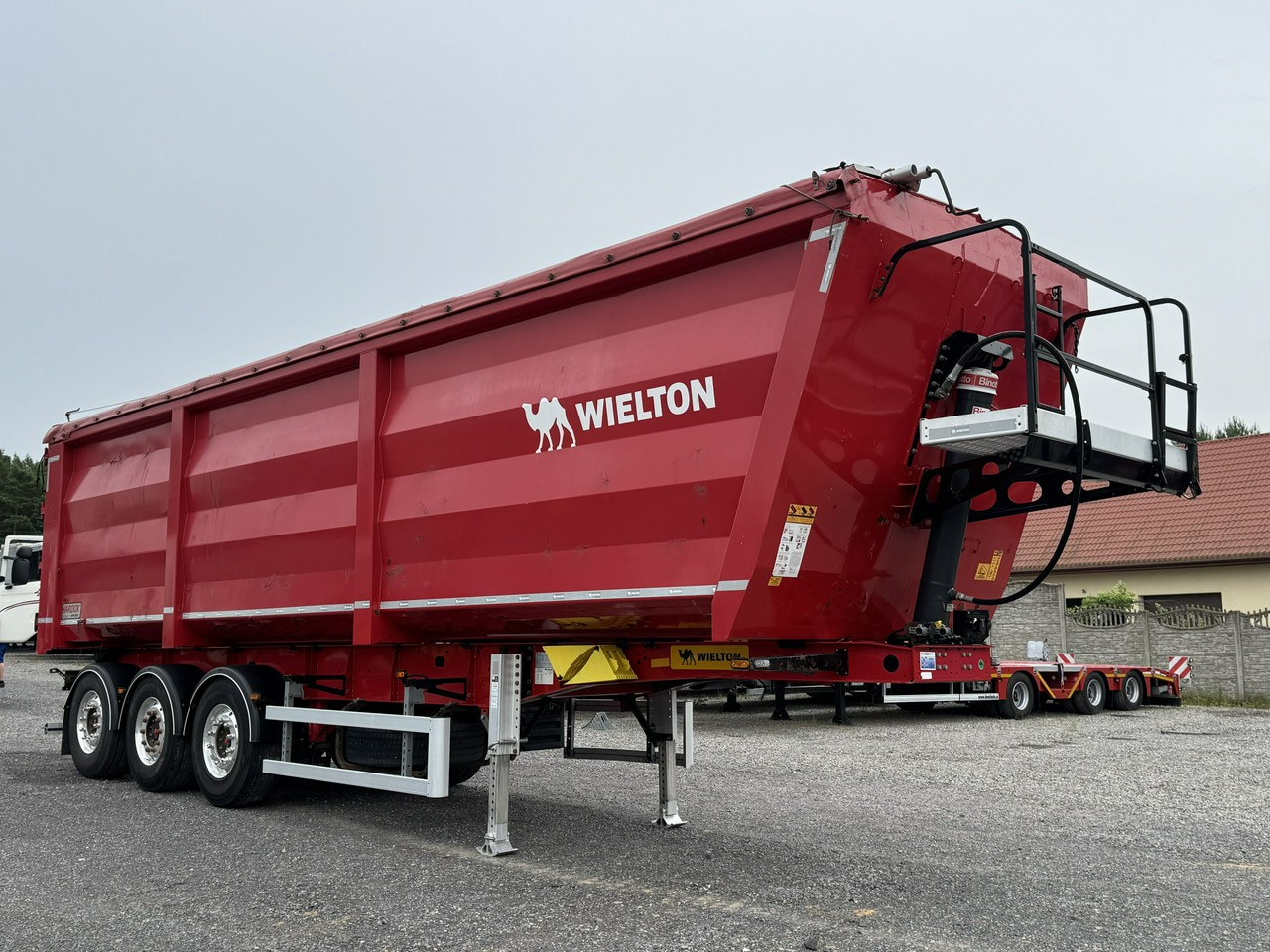 Wielton HARDOX STALOWA DO ZŁOMU 50m Oś Podnoszona Złomówka Stan Bdb - Επικαθήμενο ανατρεπόμενο: φωτογραφία 5 Wielton HARDOX STALOWA DO ZŁOMU 50m Oś Podnoszona Złomówka Stan Bdb - Επικαθήμενο ανατρεπόμενο: φωτογραφία 5