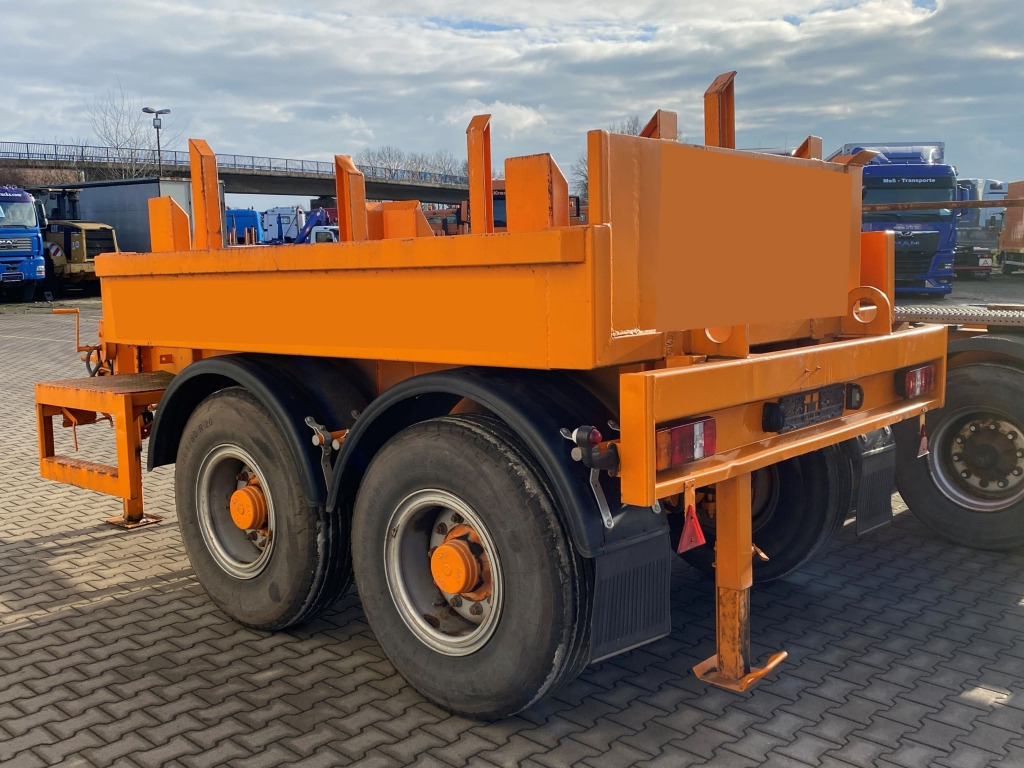Eggers ZX 18E / für Ballastgewichte - Τρέιλερ πλατφόρμα/ Καρότσα: φωτογραφία 2 Eggers ZX 18E / für Ballastgewichte - Τρέιλερ πλατφόρμα/ Καρότσα: φωτογραφία 2
