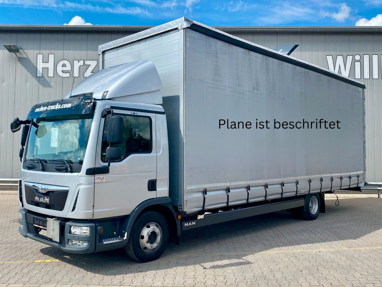 MAN TGL 8.220 I Pritsche Plane*Klima*2Tank*Automatik - Επαγγελματικό αυτοκίνητο με μουσαμά: φωτογραφία 1 MAN TGL 8.220 I Pritsche Plane*Klima*2Tank*Automatik - Επαγγελματικό αυτοκίνητο με μουσαμά: φωτογραφία 1