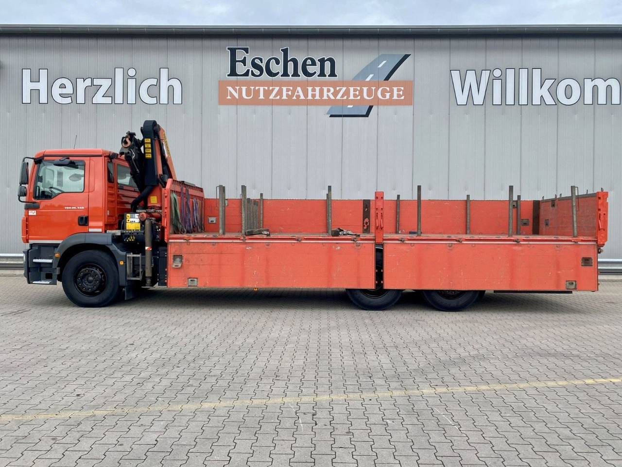 MAN TGM 26.340 6x2-4 LL | PK14002*Funk*Klima*1.Hand - Φορτηγό με ανοιχτή καρότσα, Φορτηγό με γερανό: φωτογραφία 4 MAN TGM 26.340 6x2-4 LL | PK14002*Funk*Klima*1.Hand - Φορτηγό με ανοιχτή καρότσα, Φορτηγό με γερανό: φωτογραφία 4
