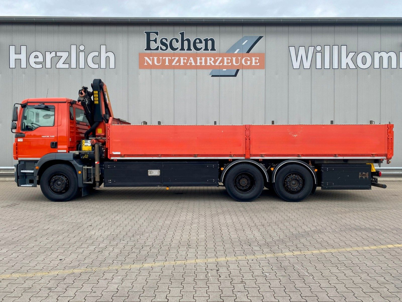 MAN TGM 26.340 6x2-4 LL | PK14002*Funk*Klima*1.Hand - Φορτηγό με ανοιχτή καρότσα, Φορτηγό με γερανό: φωτογραφία 3 MAN TGM 26.340 6x2-4 LL | PK14002*Funk*Klima*1.Hand - Φορτηγό με ανοιχτή καρότσα, Φορτηγό με γερανό: φωτογραφία 3