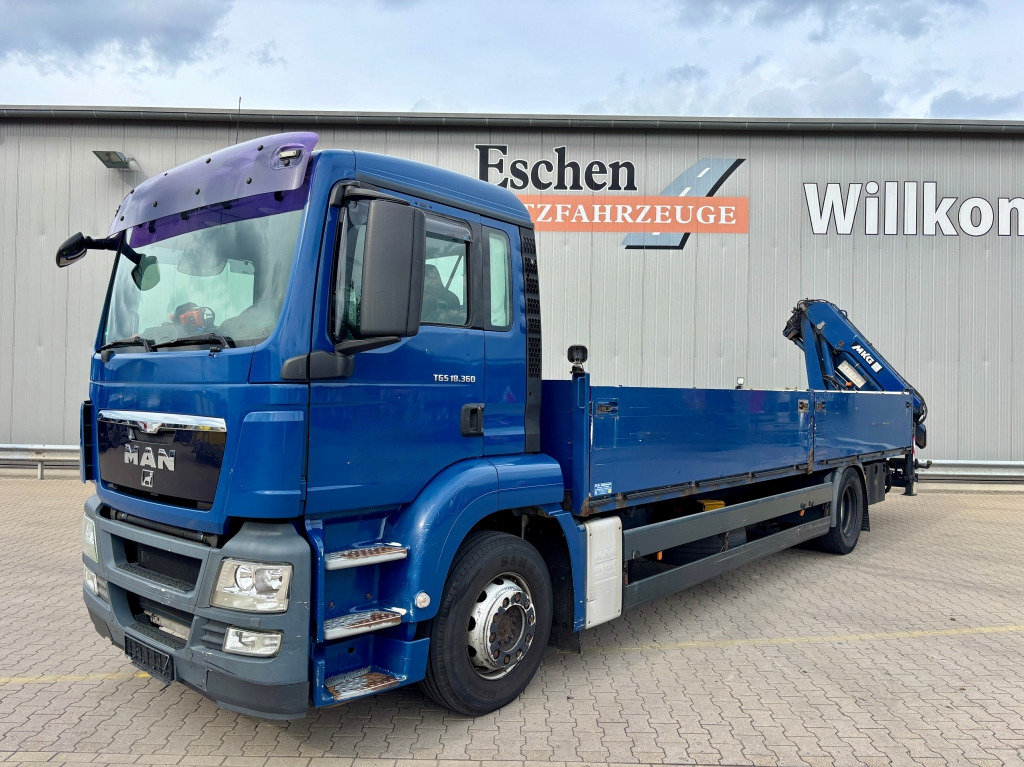 MAN TGS 18.360 4x2 LL / MKG HLK 111 Kran - Φορτηγό με ανοιχτή καρότσα, Φορτηγό με γερανό: φωτογραφία 2 MAN TGS 18.360 4x2 LL / MKG HLK 111 Kran - Φορτηγό με ανοιχτή καρότσα, Φορτηγό με γερανό: φωτογραφία 2