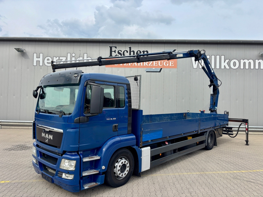 MAN TGS 18.360 4x2 LL / MKG HLK 121 Heckkran - Φορτηγό με ανοιχτή καρότσα: φωτογραφία 2 MAN TGS 18.360 4x2 LL / MKG HLK 121 Heckkran - Φορτηγό με ανοιχτή καρότσα: φωτογραφία 2