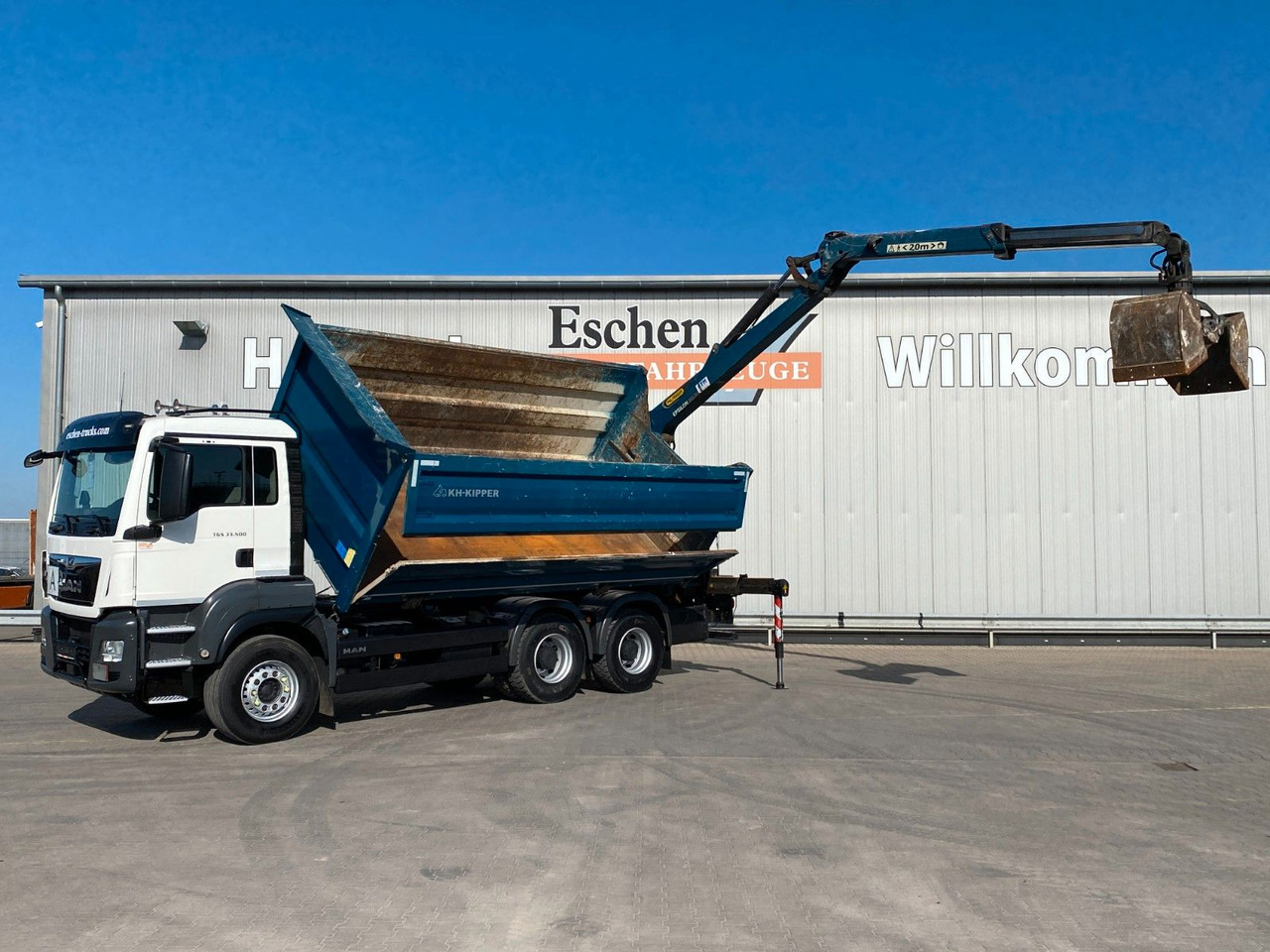 MAN TGS 33.500 6x4 BB | Palfinger M12L80*Bordmatik MAN TGS 33.500 6x4 BB | Palfinger M12L80*Bordmatik - Φορτηγό ανατρεπόμενο, Φορτηγό με γερανό: φωτογραφία 1 MAN TGS 33.500 6x4 BB | Palfinger M12L80*Bordmatik MAN TGS 33.500 6x4 BB | Palfinger M12L80*Bordmatik - Φορτηγό ανατρεπόμενο, Φορτηγό με γερανό: φωτογραφία 1