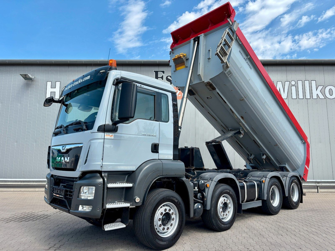 MAN TGS 35.420 8x4 BL | MEILLER*Rollplane*Navi*Klima - Φορτηγό ανατρεπόμενο: φωτογραφία 1 MAN TGS 35.420 8x4 BL | MEILLER*Rollplane*Navi*Klima - Φορτηγό ανατρεπόμενο: φωτογραφία 1