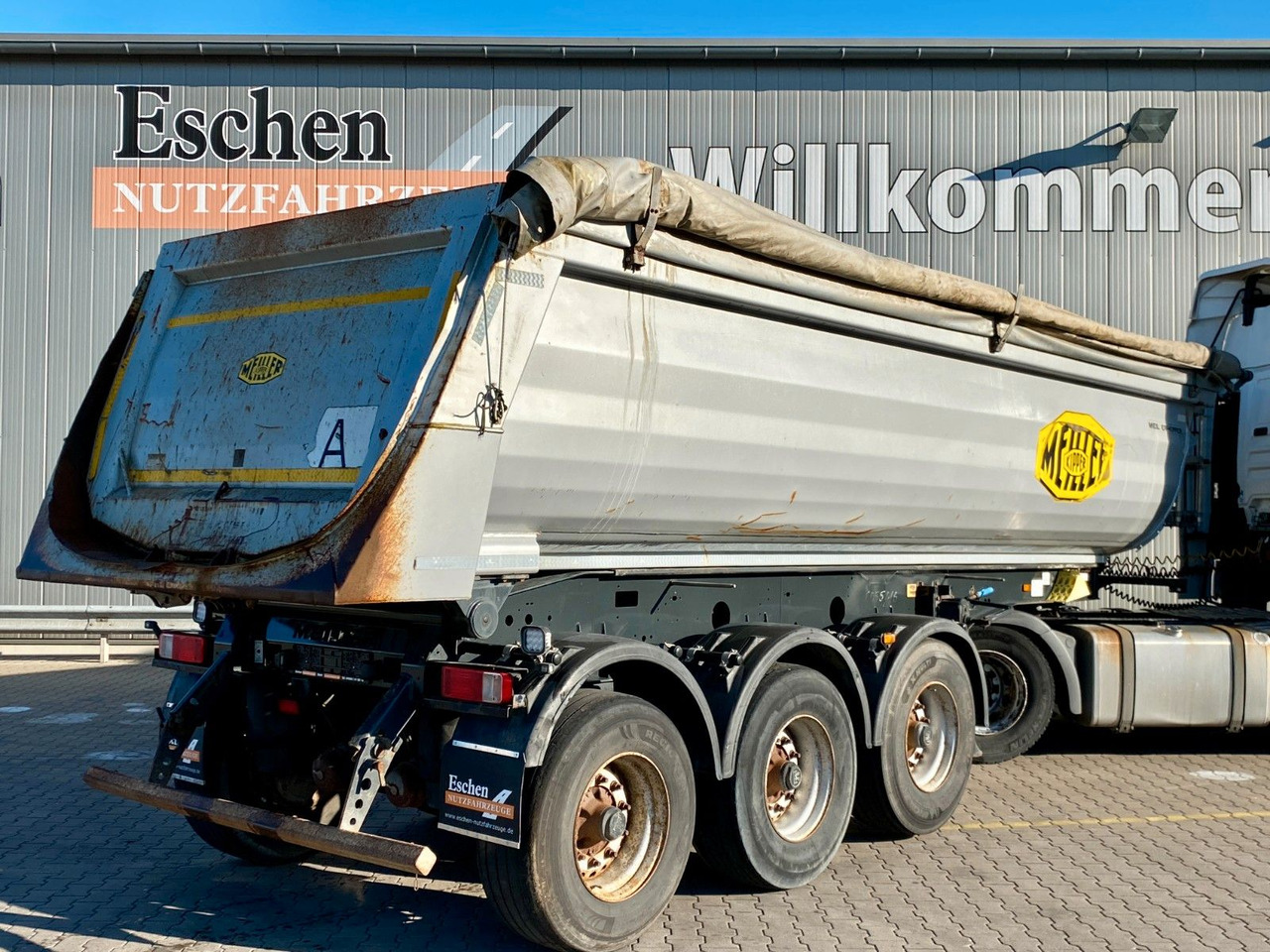 Meiller MHPS 44/3-S | Stahl 25m³*Luft-Lift*Plane*EBS*BPW - Επικαθήμενο ανατρεπόμενο: φωτογραφία 4 Meiller MHPS 44/3-S | Stahl 25m³*Luft-Lift*Plane*EBS*BPW - Επικαθήμενο ανατρεπόμενο: φωτογραφία 4