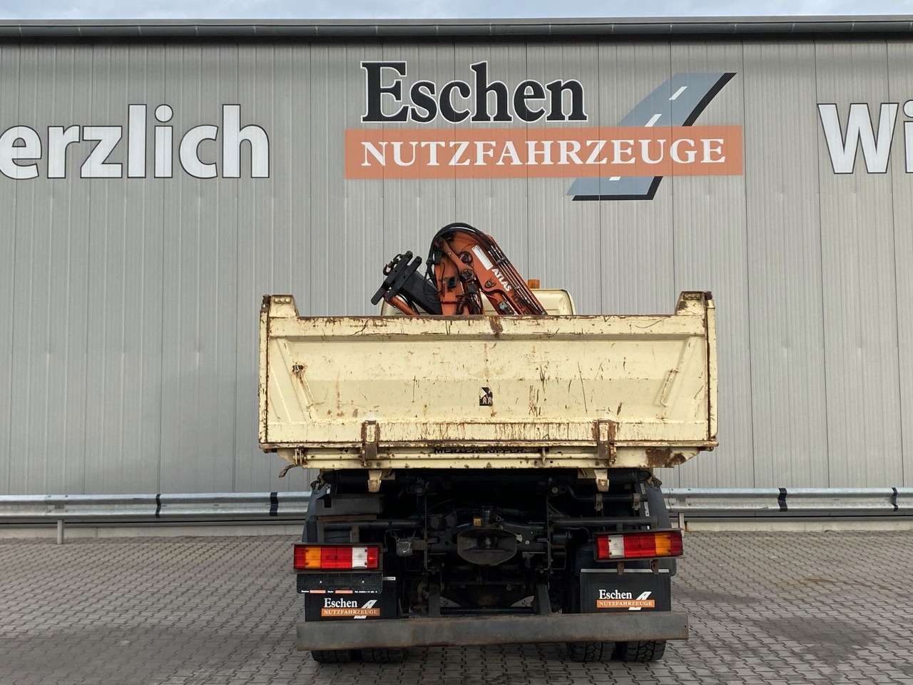 Mercedes-Benz 1833 4x4 Axor | Atlas 105.2-A2*Funk*AHK*3 Sitze - Φορτηγό ανατρεπόμενο, Φορτηγό με γερανό: φωτογραφία 5 Mercedes-Benz 1833 4x4 Axor | Atlas 105.2-A2*Funk*AHK*3 Sitze - Φορτηγό ανατρεπόμενο, Φορτηγό με γερανό: φωτογραφία 5