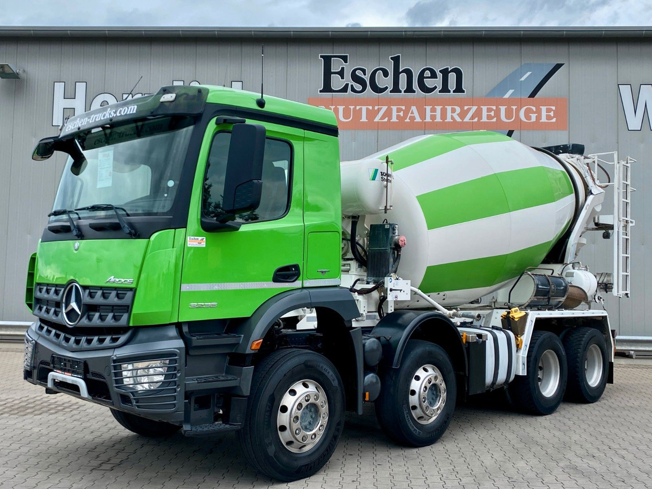 Mercedes-Benz 3236 Arocs | 9m³ Stetter*Klima*Navi*Blatt*1.Hand - Μπετονιέρα φορτηγό: φωτογραφία 1 Mercedes-Benz 3236 Arocs | 9m³ Stetter*Klima*Navi*Blatt*1.Hand - Μπετονιέρα φορτηγό: φωτογραφία 1