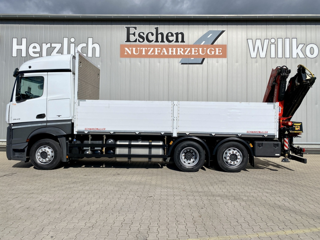 Mercedes-Benz Actros 2545 6x2 / Fassi F235A Kran - Φορτηγό με ανοιχτή καρότσα, Φορτηγό με γερανό: φωτογραφία 2 Mercedes-Benz Actros 2545 6x2 / Fassi F235A Kran - Φορτηγό με ανοιχτή καρότσα, Φορτηγό με γερανό: φωτογραφία 2