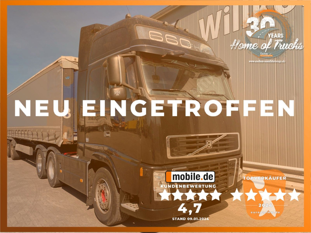 Volvo FH 16 660 6x4| Globetrotter XL*I-Shift*Hydraulik - Τράκτορας: φωτογραφία 1 Volvo FH 16 660 6x4| Globetrotter XL*I-Shift*Hydraulik - Τράκτορας: φωτογραφία 1
