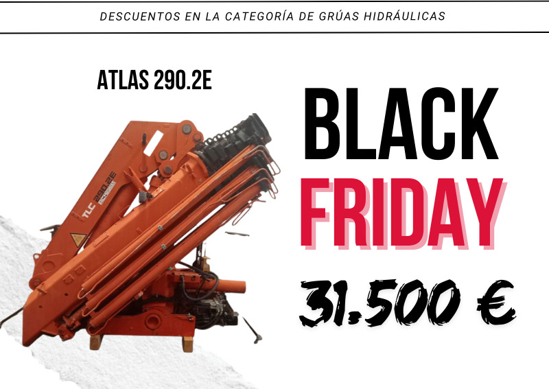 Grúa ATLAS 290.2 A7 - Γερανός παπαγάλος για Φορτηγό: φωτογραφία 5 Grúa ATLAS 290.2 A7 - Γερανός παπαγάλος για Φορτηγό: φωτογραφία 5