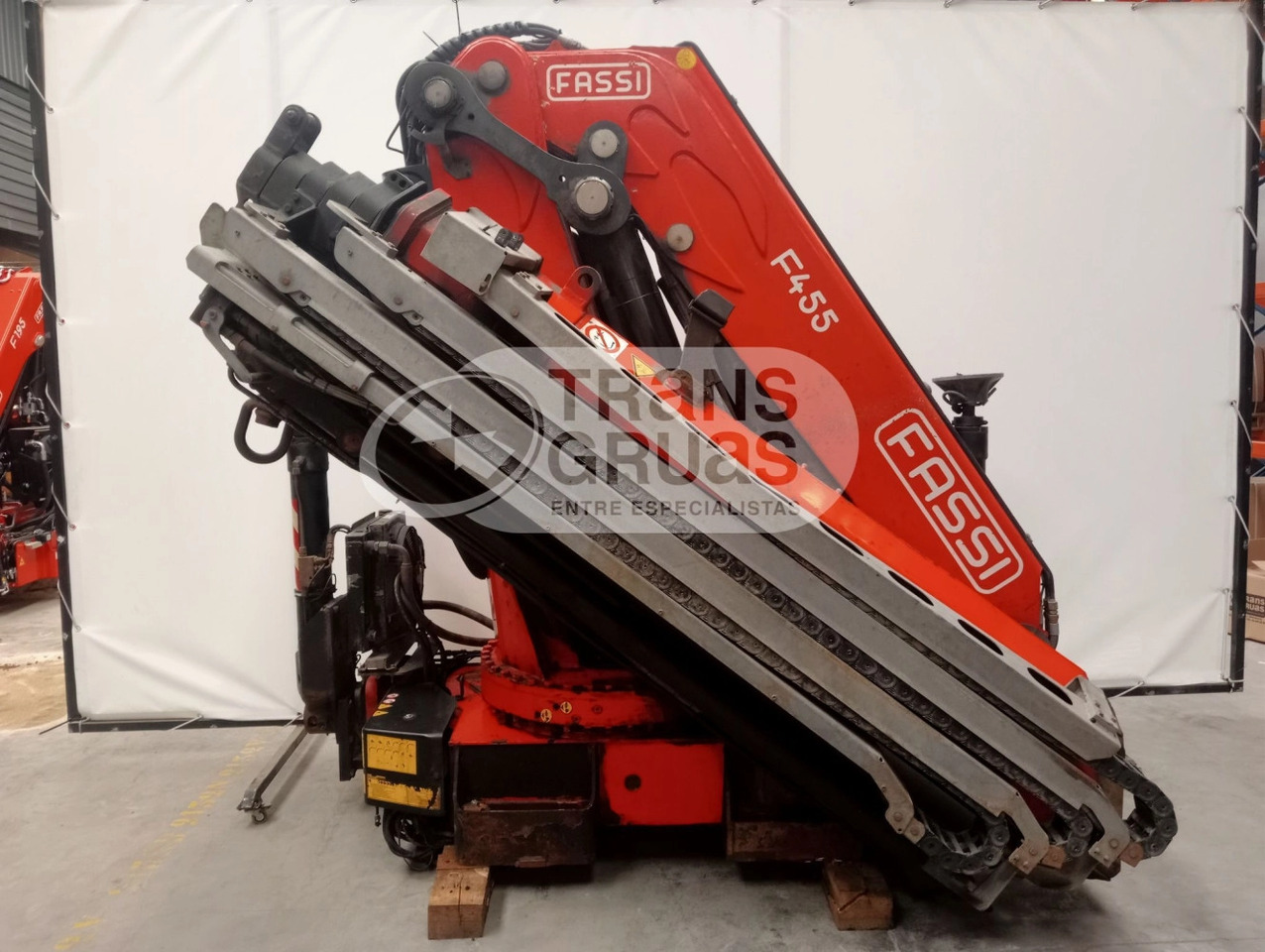 Grúa Fassi F455RA.2.26 E-DYNAMIC - Γερανός παπαγάλος για Φορτηγό: φωτογραφία 1 Grúa Fassi F455RA.2.26 E-DYNAMIC - Γερανός παπαγάλος για Φορτηγό: φωτογραφία 1