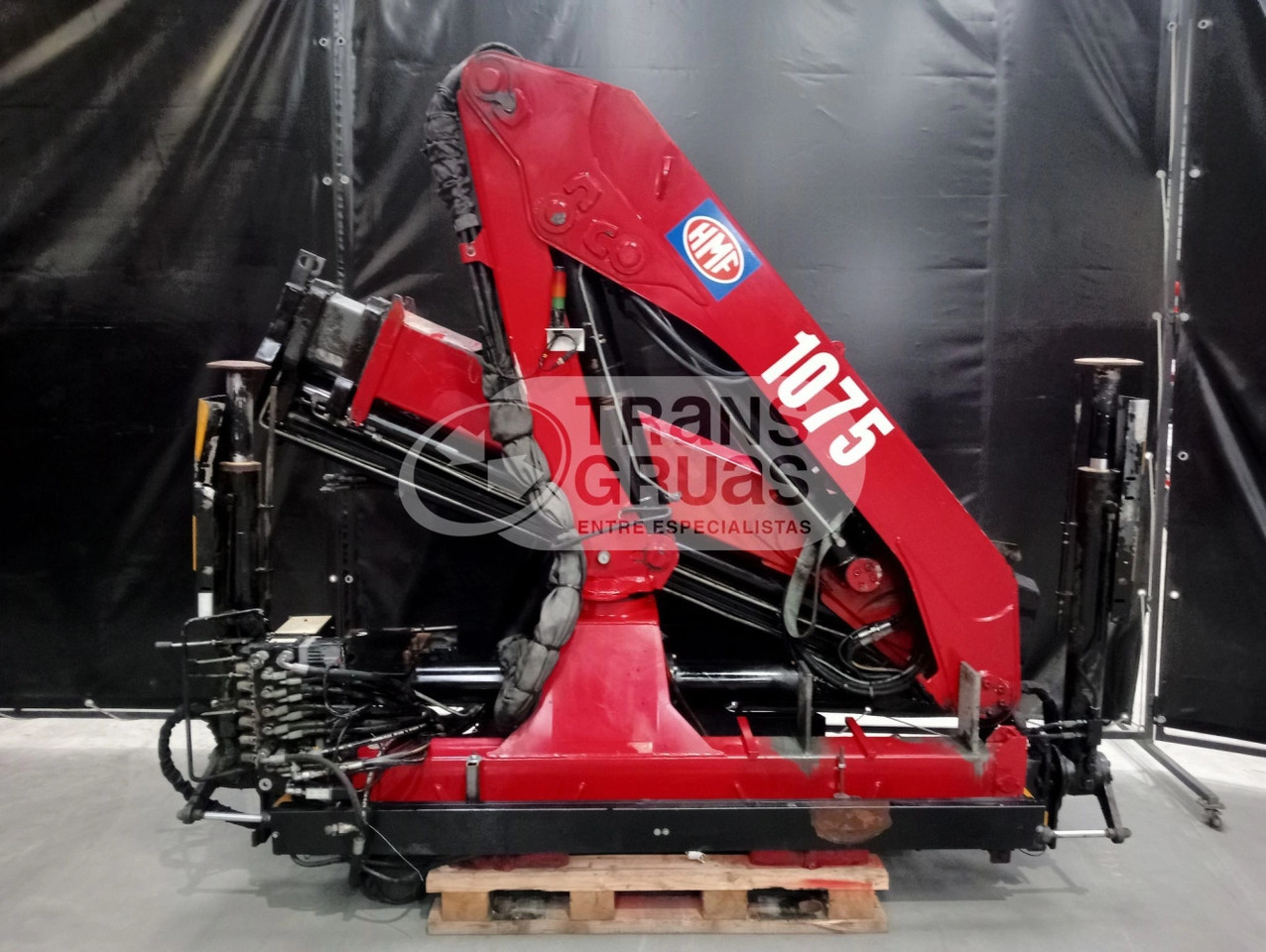 Grúa HMF 1075 K3 - Γερανός παπαγάλος για Φορτηγό: φωτογραφία 1 Grúa HMF 1075 K3 - Γερανός παπαγάλος για Φορτηγό: φωτογραφία 1