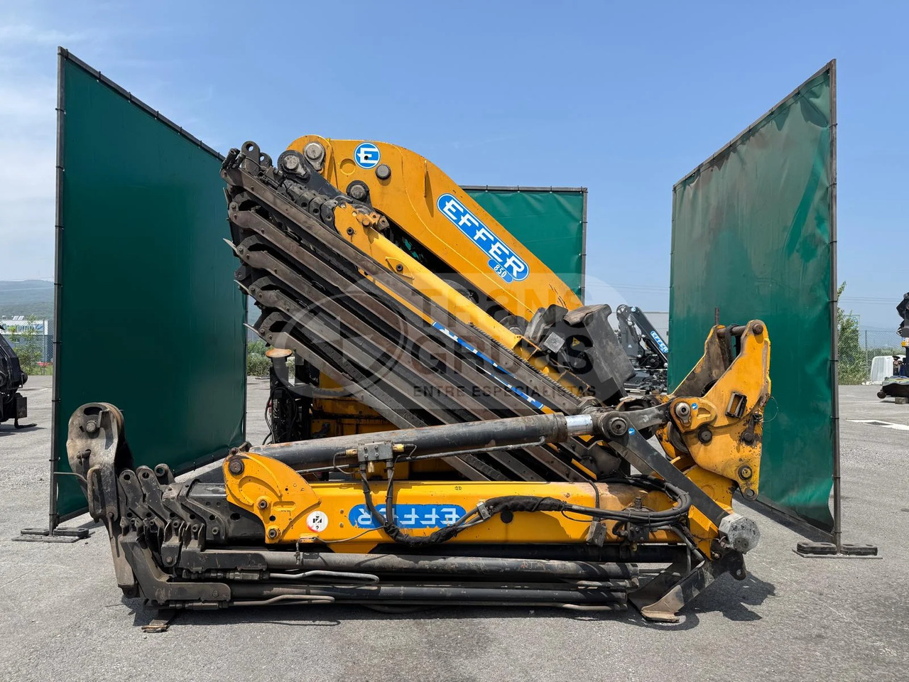 Grúa hidráulica Effer 850 8S - Γερανός παπαγάλος: φωτογραφία 1 Grúa hidráulica Effer 850 8S - Γερανός παπαγάλος: φωτογραφία 1