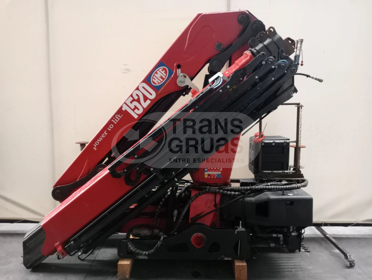 Grúa hidráulica HMF 1520 K4 - Γερανός παπαγάλος: φωτογραφία 2 Grúa hidráulica HMF 1520 K4 - Γερανός παπαγάλος: φωτογραφία 2