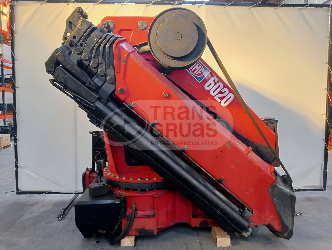 Grúa hidráulica HMF 6020 - Γερανός παπαγάλος: φωτογραφία 1 Grúa hidráulica HMF 6020 - Γερανός παπαγάλος: φωτογραφία 1