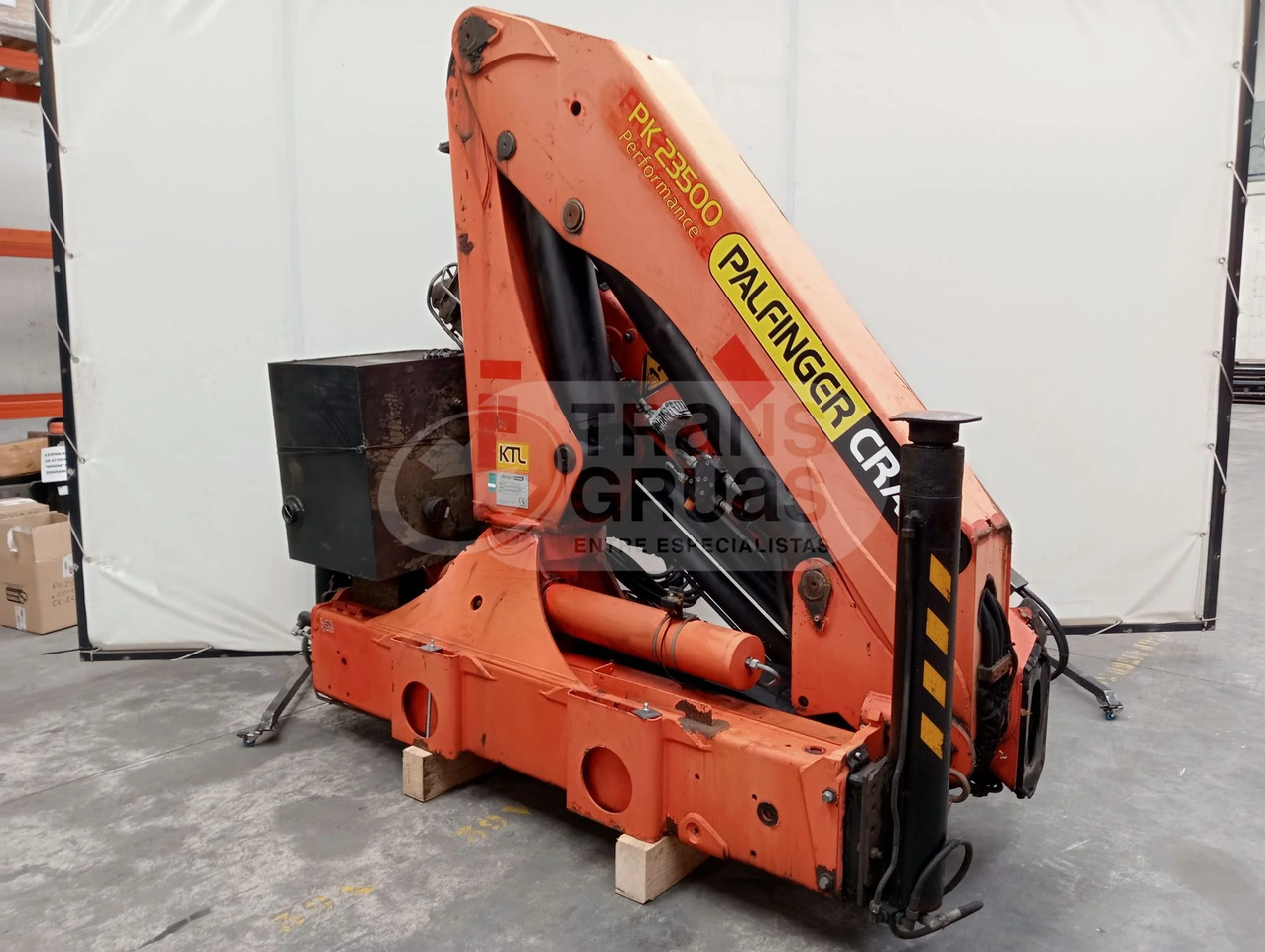 Grúa hidráulica Palfinger PK 23500 - Γερανός παπαγάλος: φωτογραφία 1 Grúa hidráulica Palfinger PK 23500 - Γερανός παπαγάλος: φωτογραφία 1