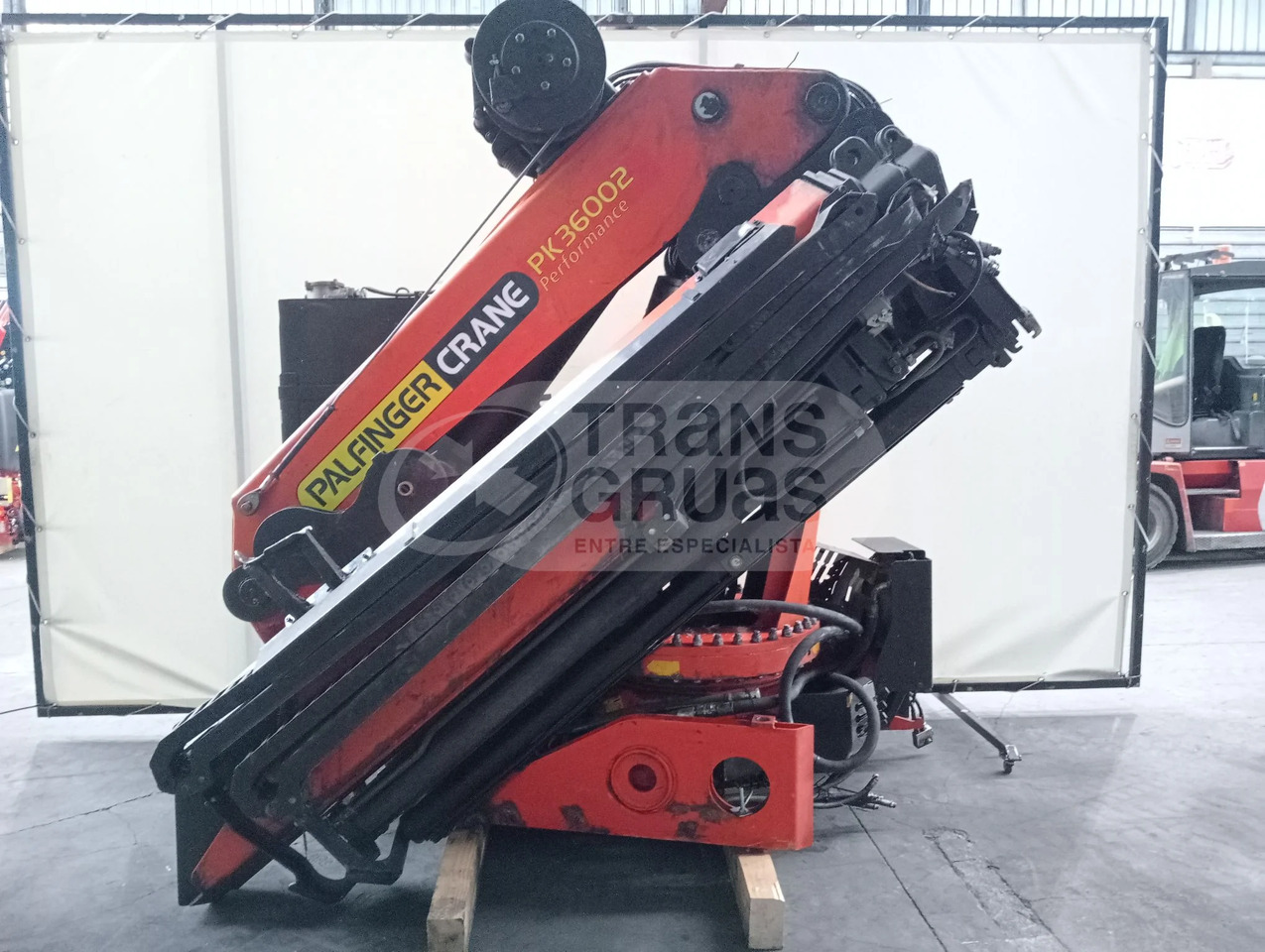Grúa hidráulica Palfinger PK 36002 - Γερανός παπαγάλος: φωτογραφία 4 Grúa hidráulica Palfinger PK 36002 - Γερανός παπαγάλος: φωτογραφία 4