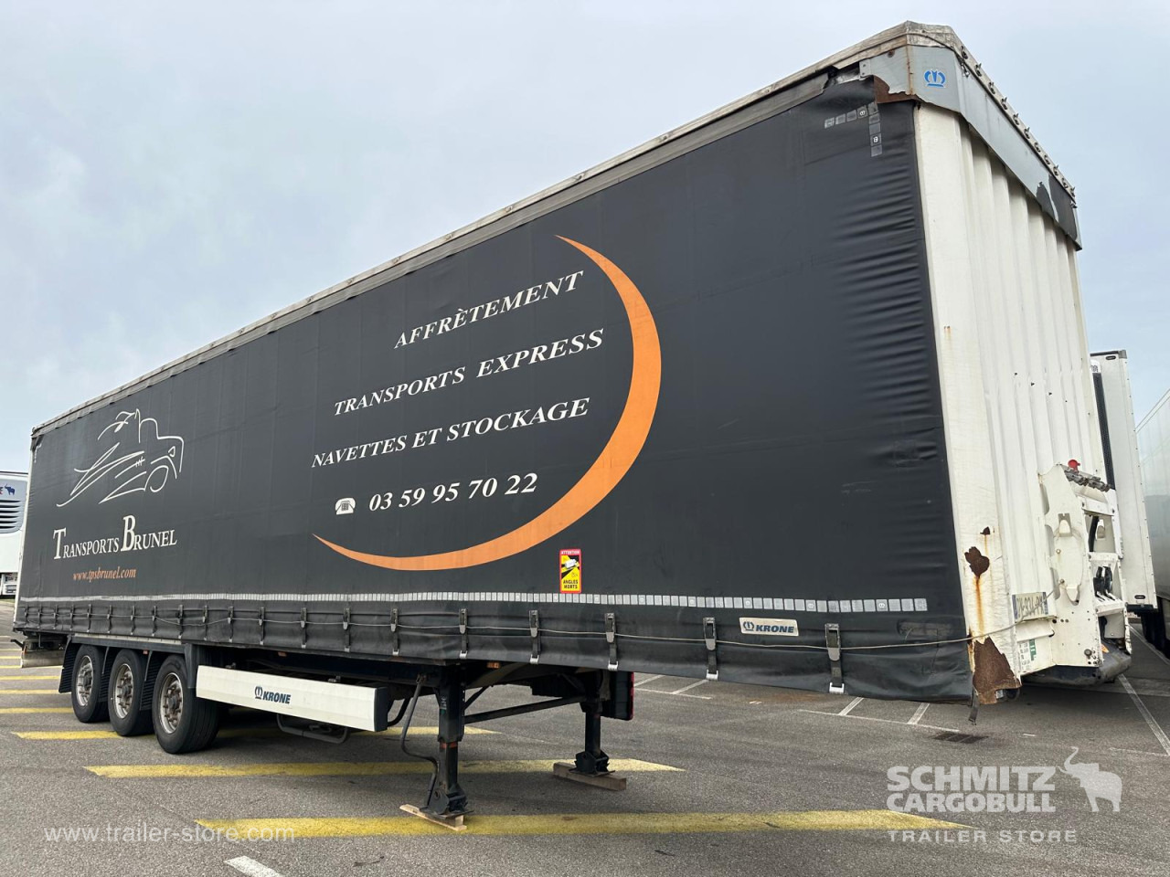 KRONE Curtainsider Standard - Επικαθήμενο κουρτίνα: φωτογραφία 1 KRONE Curtainsider Standard - Επικαθήμενο κουρτίνα: φωτογραφία 1