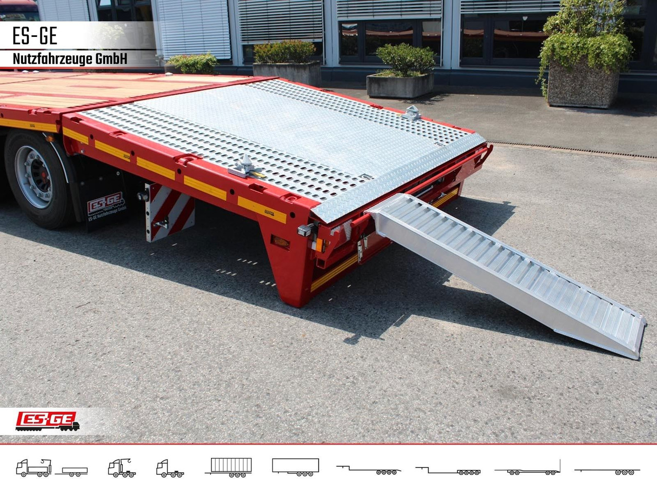 Επικαθήμενο πλατφόρμα/ Καρότσα ES-GE 3-Achs Megatrailer, hydr. Heckabsenkung: φωτογραφία 6
